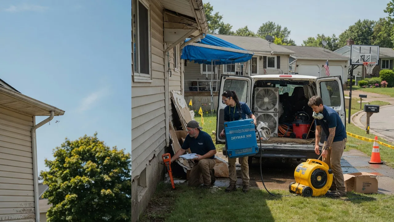 Ceiling Leak Cleanup in Willard, OH near me