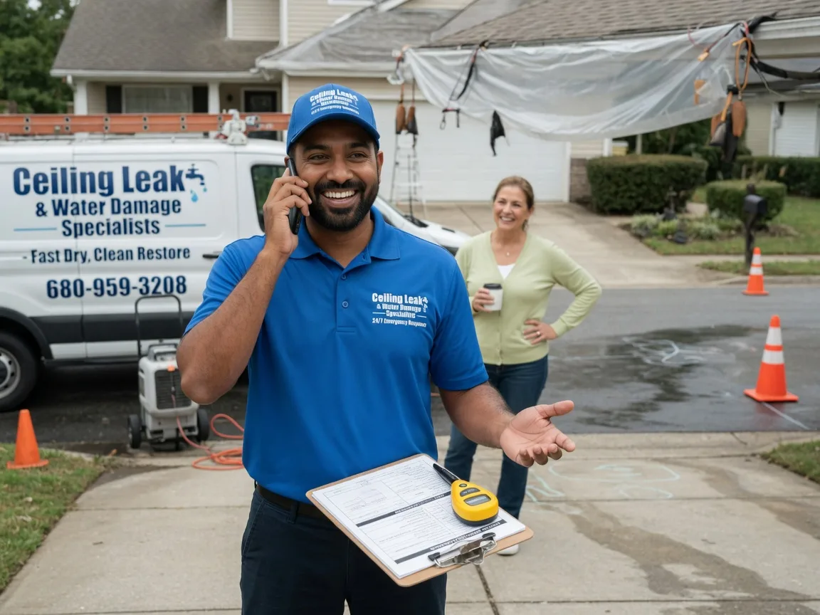 Ceiling Leak Cleanup Willard, OH FAQs